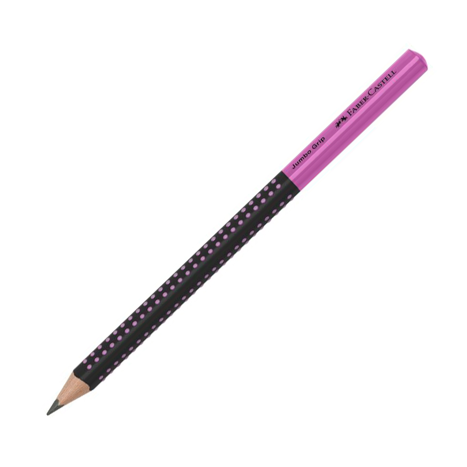 Faber-Castell Bleistift Jumbo Grip Two Tone HB schwarz-pink