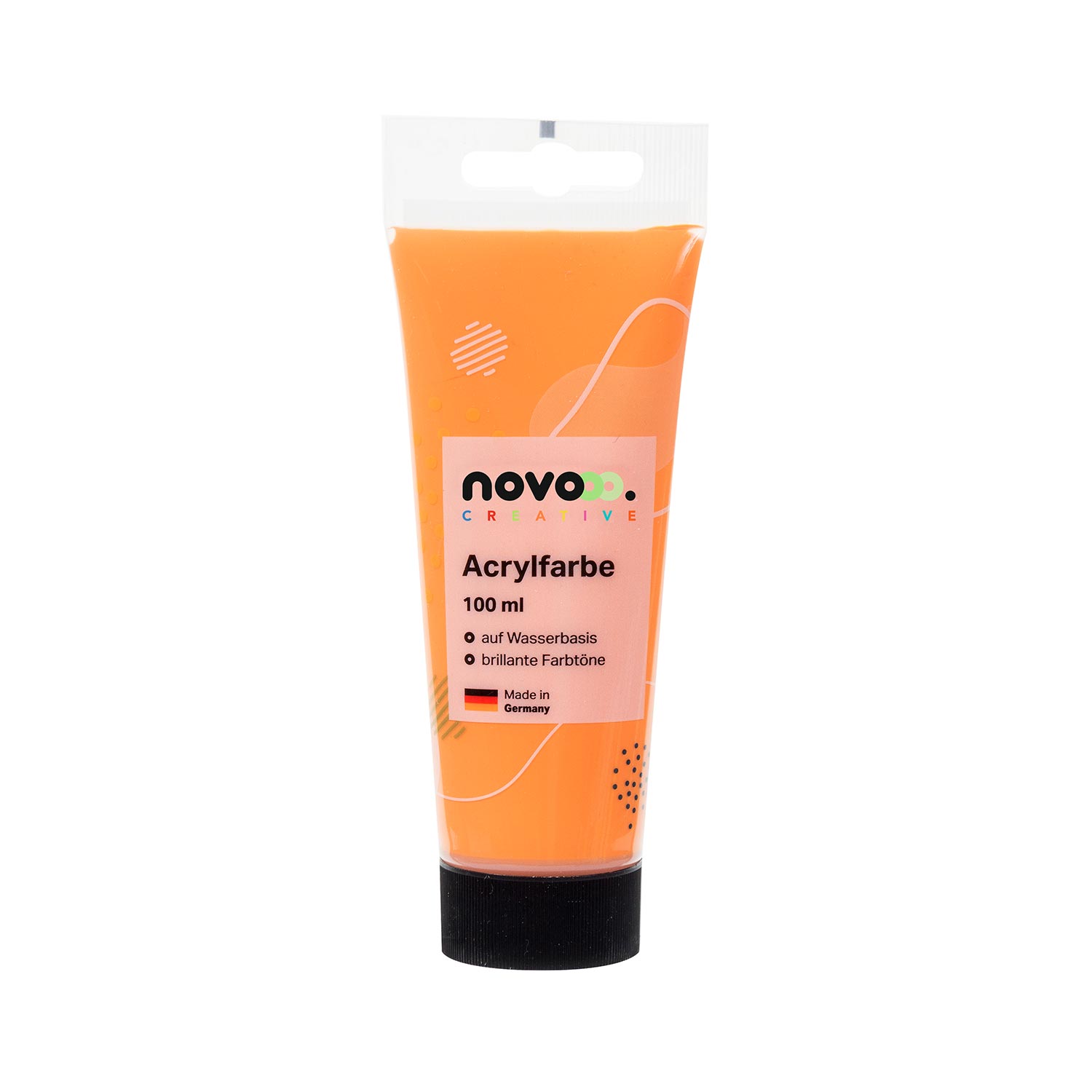 novooo Acrylfarbe 100 ml orange