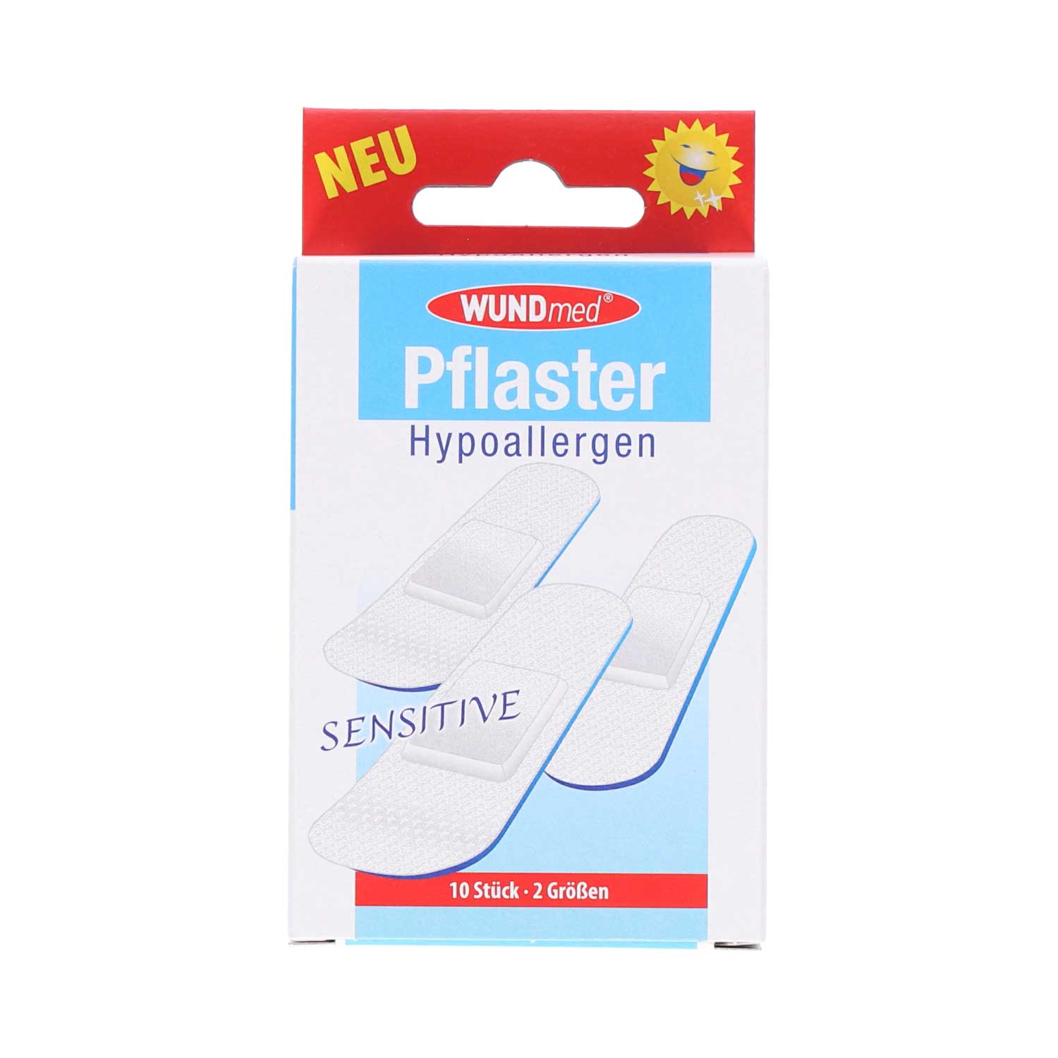 Wundpflaster sensitiv hypoallergen 10 Stück