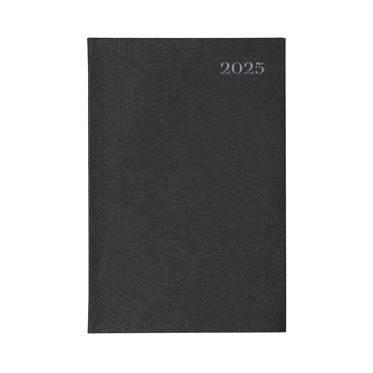 Taschenkalender 2025 A6 schwarz