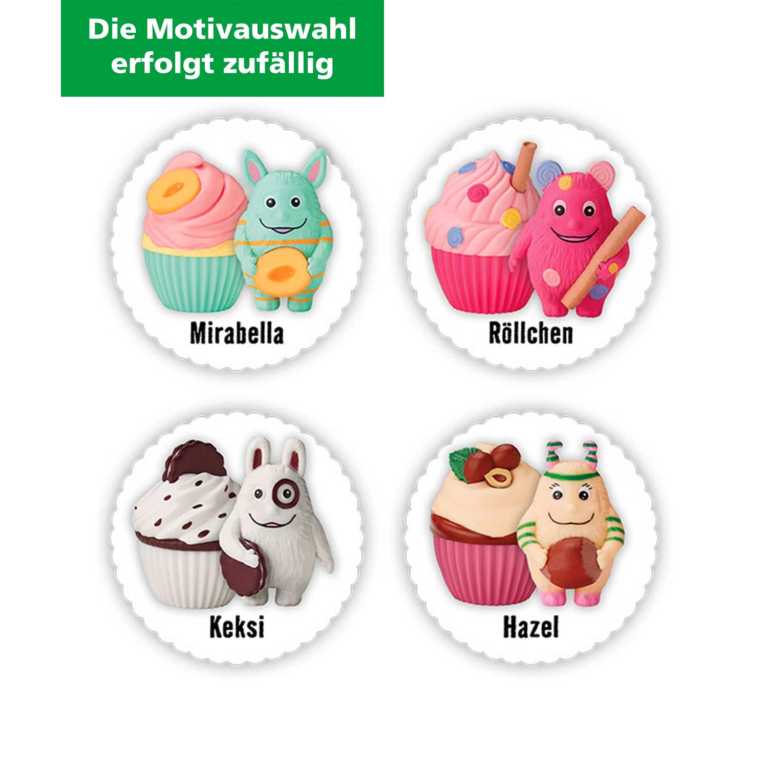 Moffinis Sammelfiguren Serie 4: Magic Bakery (Die Motiv-Auswahl erfolgt zufällig)