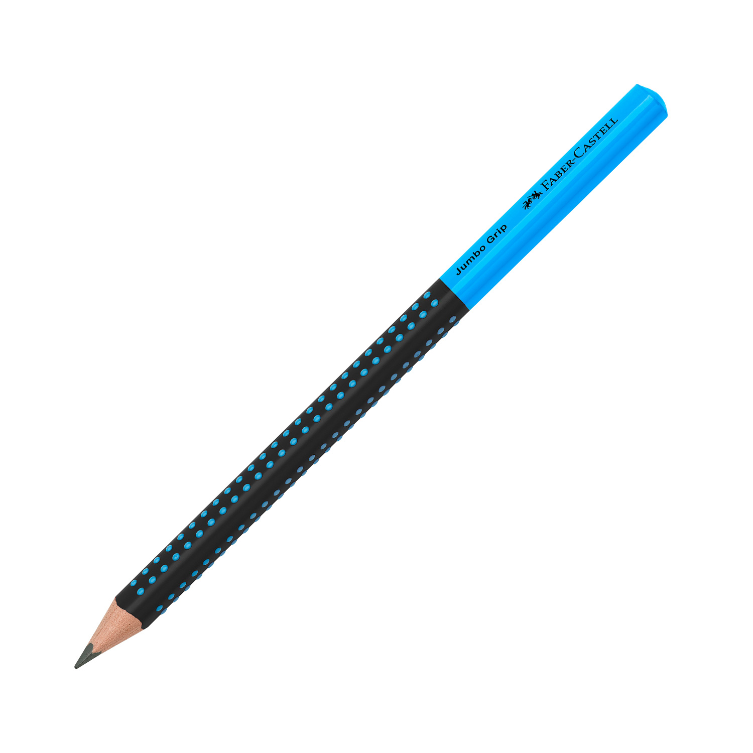 Faber-Castell Bleistift Jumbo Grip Two Tone HB schwarz-blau 