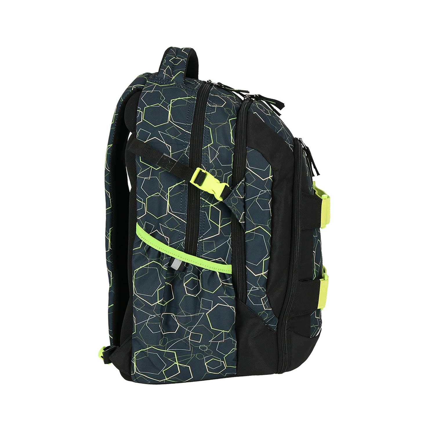 Schulrucksack "Urban Fresh" schwarz-gelb