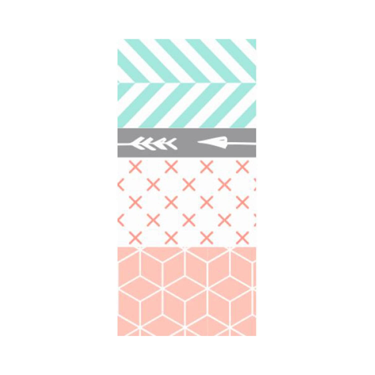 Washi Tape "Geometrisch" 4er-Set