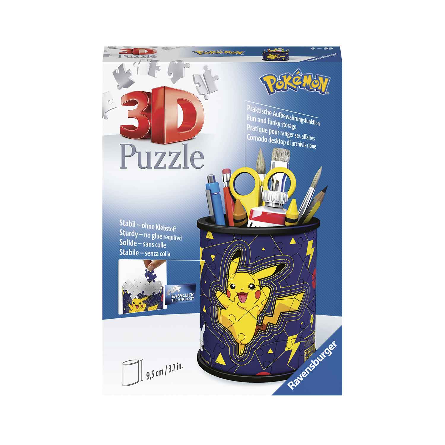 Ravensburger 3D Puzzle Pokémon Utensilo 54 Teile