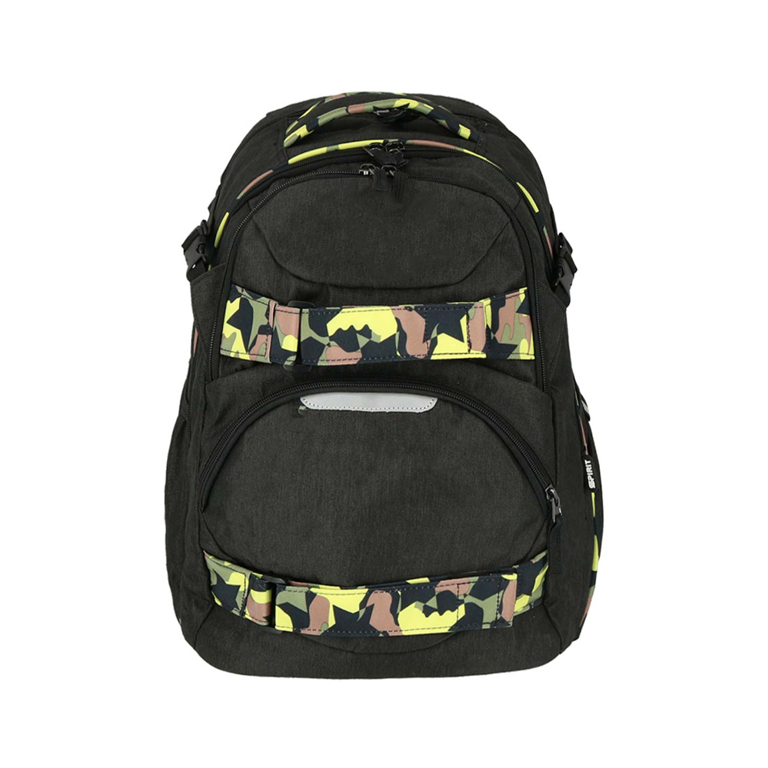 Schulrucksack "Vinero Fresh" schwarz-grün