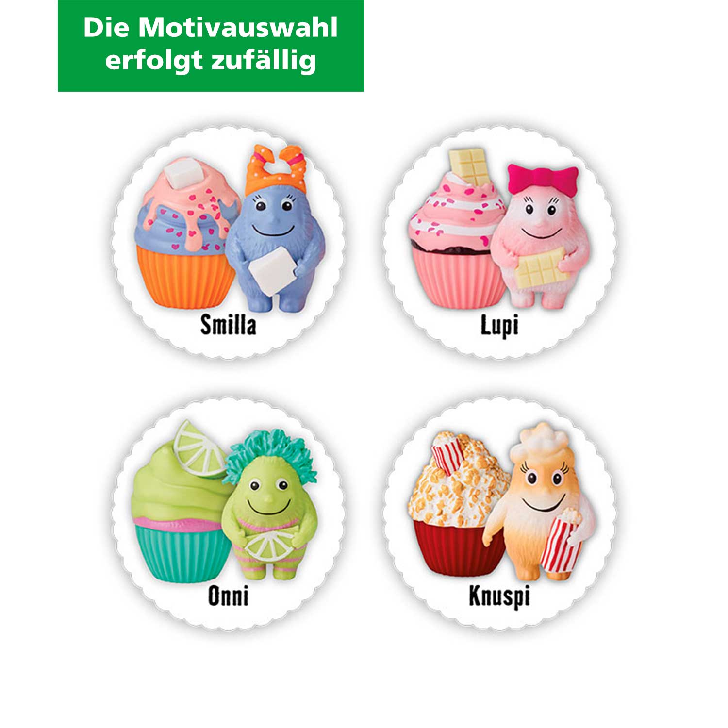 Moffinis Sammelfiguren Serie 4: Magic Bakery (Die Motiv-Auswahl erfolgt zufällig)