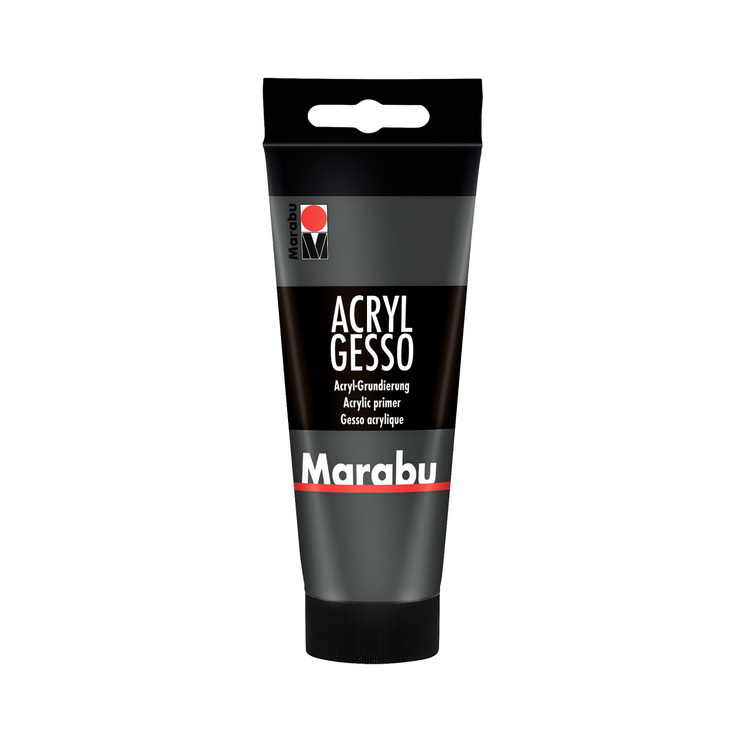 MARABU Acryl Gesso Grundierung 100 ml schwarz