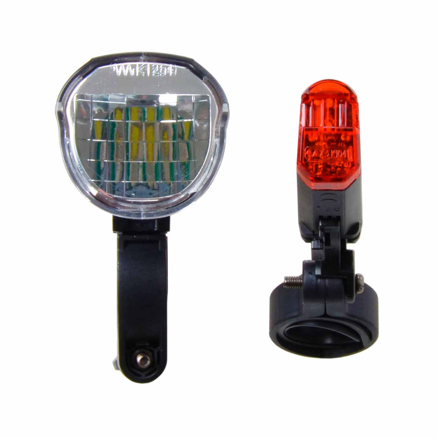 Fahrrad LED-Beleuchtungs-Set "30 LUX" 2-teilig