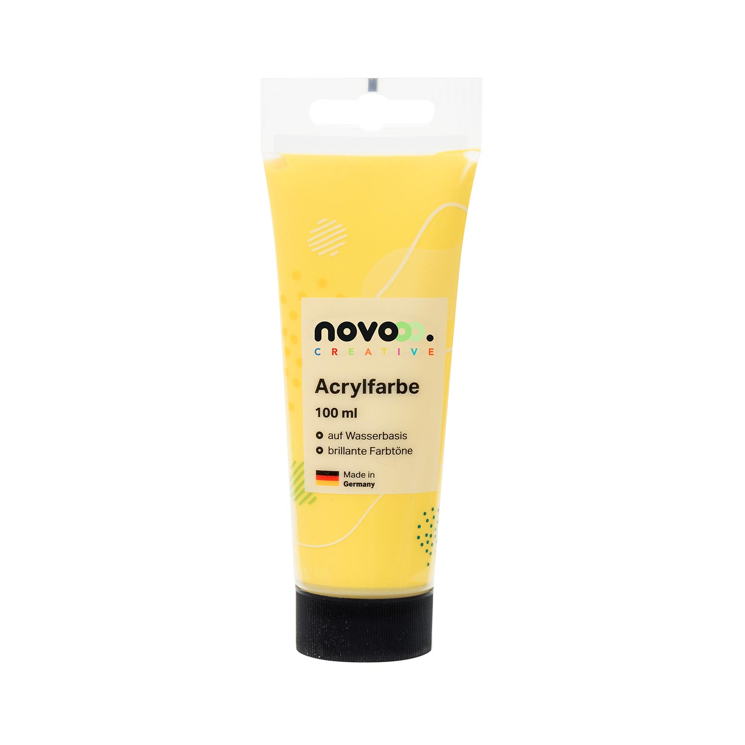 novooo Acrylfarbe 100 ml gelb