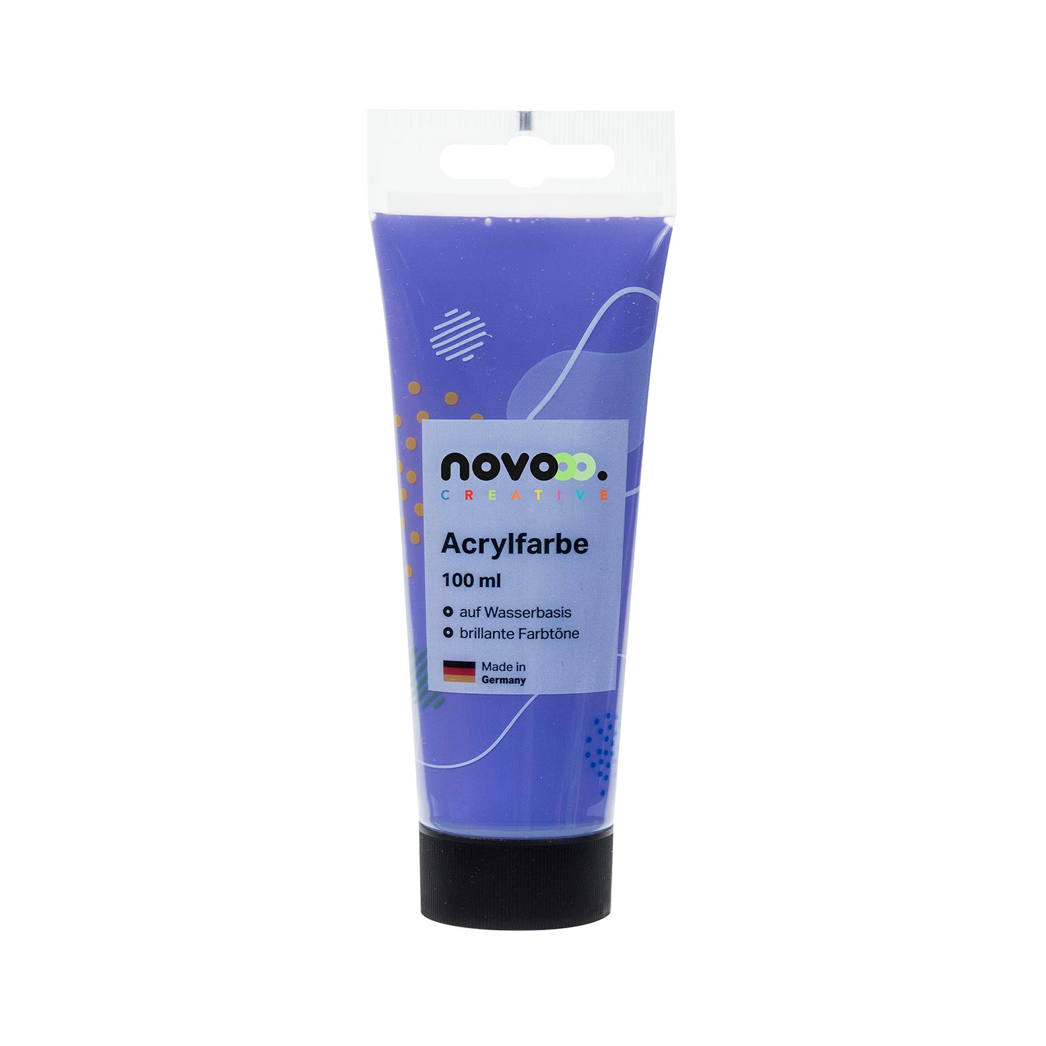 novooo Acrylfarbe 100 ml dunkelviolett